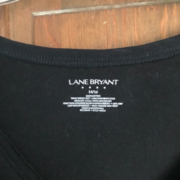 NWT Rousched Sides & Sleeves Lane Bryant Top-14/16 - Picture 2 of 6